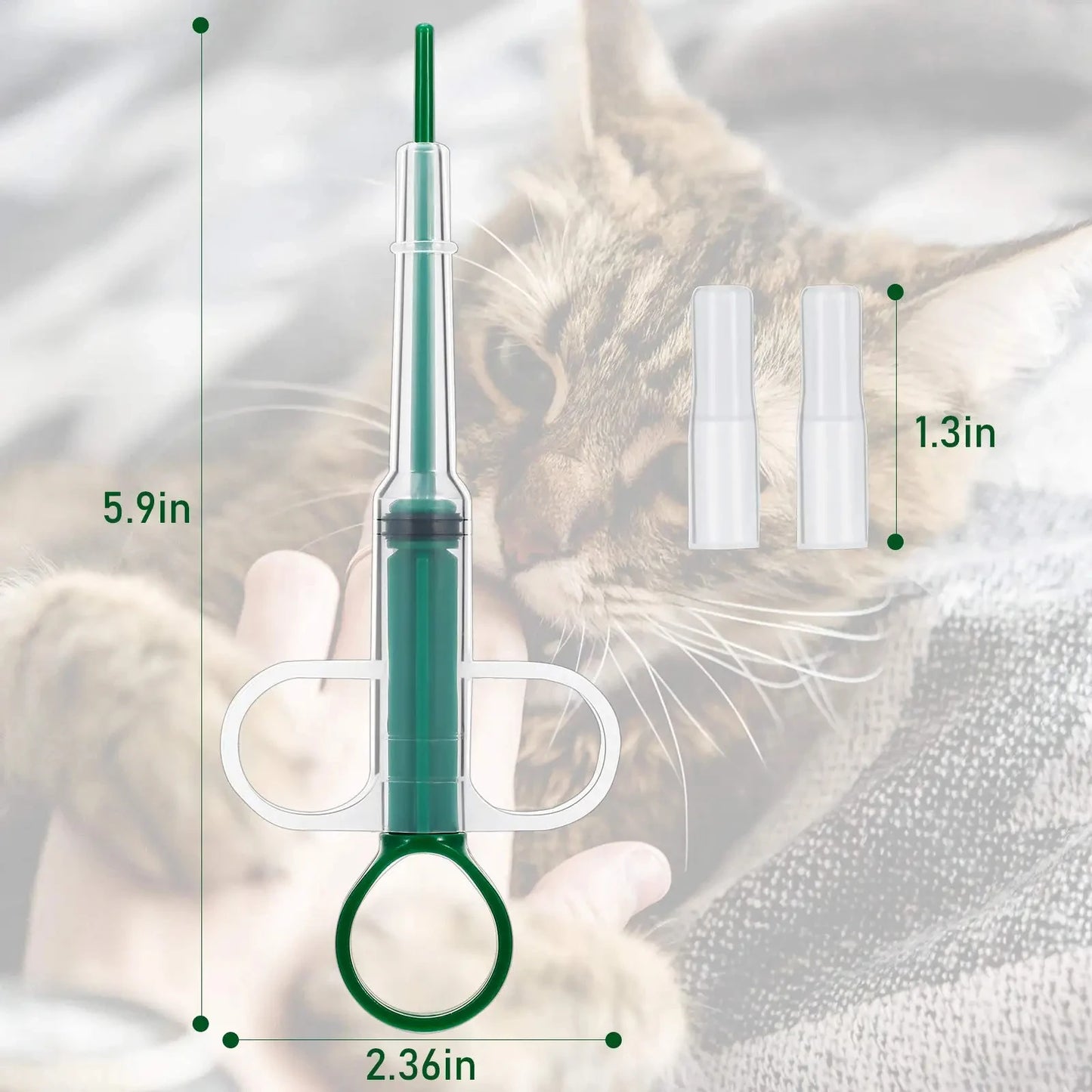 Specialized Pet Medication Dispenser, Pressing Feeding Stick for Cats and Dogs, Pills, Medication Artifacts, Pet Sickness Care