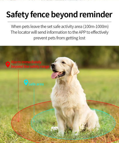 Pet GPS Tracker RealTime Tracking App controlled for Dogs/Cats
