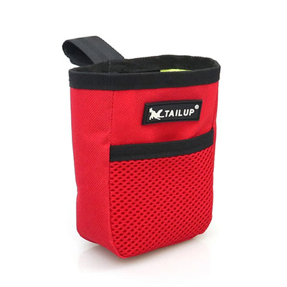 Pet Dog Puppy Training Treat Pocket Snack Reward Waist Bag