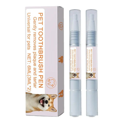 Pet Teeth Cleaning Pen Pet Dental Pen dog Toothbrush Pen Fresh Breath Tooth Whitening