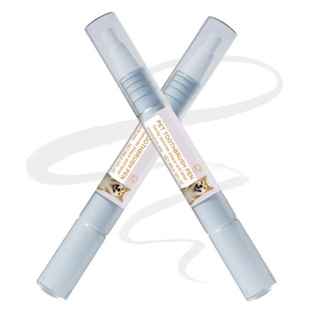 Pet Teeth Cleaning Pen Pet Dental Pen dog Toothbrush Pen Fresh Breath Tooth Whitening