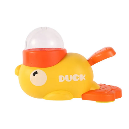 Duck Eating Puzzle Plate Interactive Pet Eating Toy