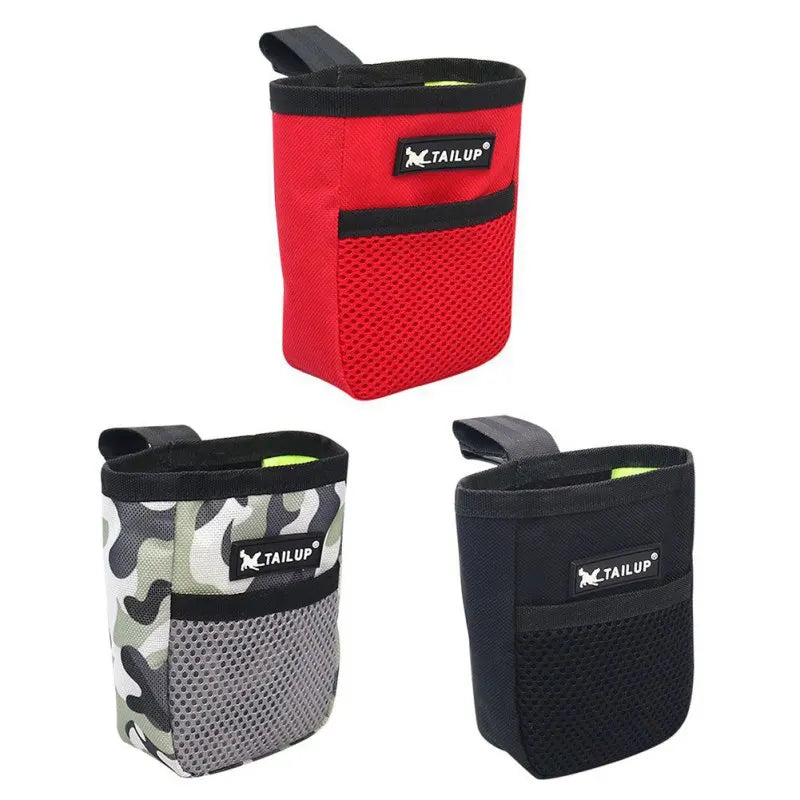 Pet Dog Puppy Training Treat Pocket Snack Reward Waist Bag