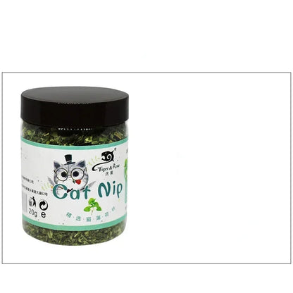 Pet's Cat Premium Catnip-20g Jar of High Potency Catnip,100% Natural & Chemical-Free,Safe for All Cat Ages