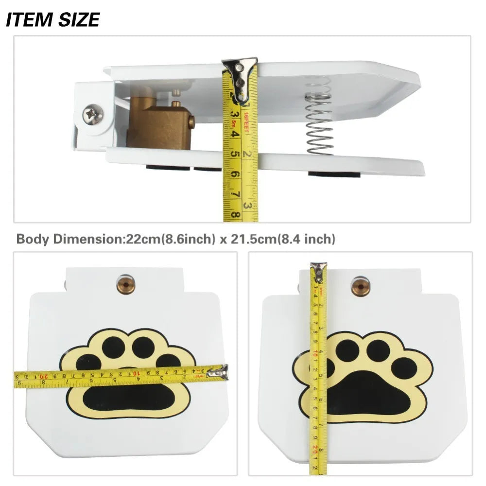 Pet Automatic Water Dispenser Step-On Pedal Water Feeder Self-Serving Drinking Fountain for Dogs Cats